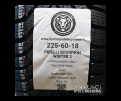 2 gomme 225 60 18 pirelli a46827