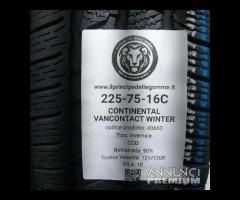 2 gomme 225 75 16c continental a40660