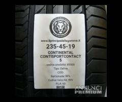 2 gomme 235 45 19 continental a45500