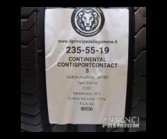 2 gomme 235 55 19 continental a36789