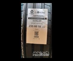 2 gomme 235 60 18 DUNLOP A 1777