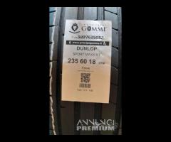 2 gomme 235 60 18 dunlop a1777