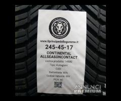 2 gomme 245 45 17 continental a14580