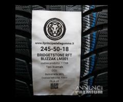 2 gomme 245 50 18 bridgestone rft a11768