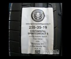 2 gomme 255 35 19 continental a45524