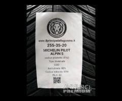 2 gomme 255 35 20 michelin a8163