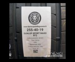 2 gomme 255 40 19 dunlop a20323