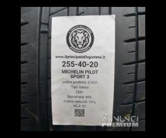 2 gomme 255 40 20 michelin a21625