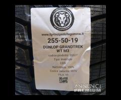 2 gomme 255 50 19 dunlop a35527