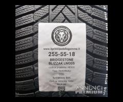 2 GOMME 255 55 18 BRIDGESTONE A48369
