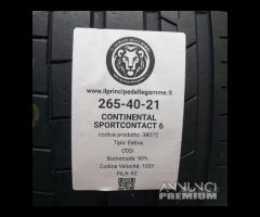 2 gomme 265 40 21 continental a38072