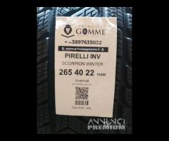 2 gomme 265 40 22 pirelli inv a5123
