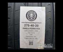 2 gomme 275 40 20 pirelli a25900