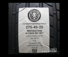 2 gomme 275 45 20 bridgestone a46755