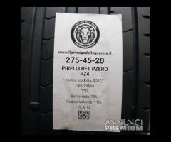2 gomme 275 45 20 pirelli rft a25901