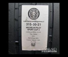 2 gomme 315 30 21 michelin a21649