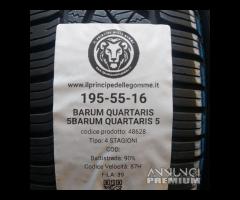 4 gomme 195 55 16 barum a48628