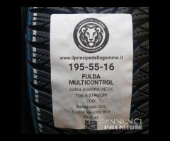 4 gomme 195 55 16 fulda a48700