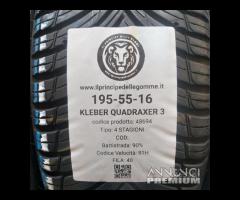 4 gomme 195 55 16 kleber a48694