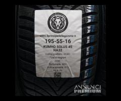 4 gomme 195 55 16 kumho a45381