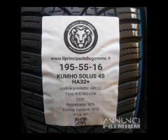 4 gomme 195 55 16 kumho a48632