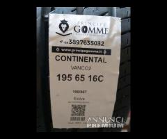 4 gomme 195 65 16c continental a5291