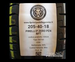 4 gomme 205 40 18 pirelli a45924