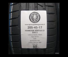 4 GOMME 205 45 17 HANKOOK A49065