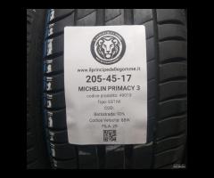 4 GOMME 205 45 17 MICHELIN A49019