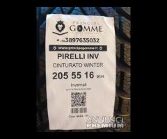 4 gomme 205 55 16 pirelli inv a4624