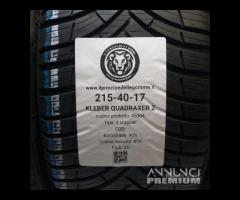 4 gomme 215 40 17 kleber a45364