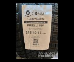 4 gomme 215 40 17 pirelli inv a5310
