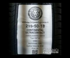 4 gomme 215 50 18 continental a45918