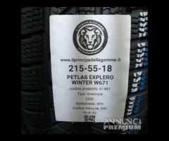 4 gomme 215 55 18 petlas a41461
