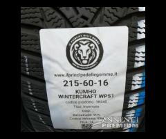 4 gomme 215 60 16 kumho a38540