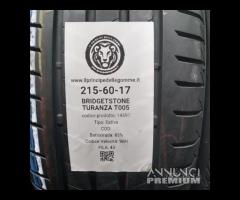 4 gomme 215 60 17 bridgestone a14597