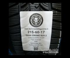 4 gomme 215 60 17 sava a41524