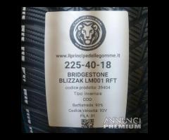 4 gomme 225 40 18 bridgestone a39404