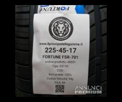 4 GOMME 225 45 17 FORTUNE A48551