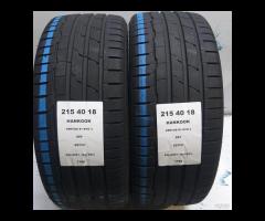 2 GOMME 215 40 18 HANKOOK A1766
