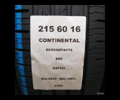 4 GOMME 215 60 16 CONTINENTAL A1707