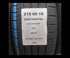 4 GOMME 215 60 16 CONTINENTAL A1754