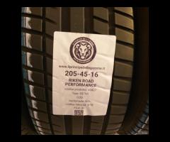 4 GOMME 205 45 16 RIKEN A50427