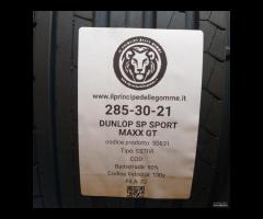 2 GOMME 285 30 21 DUNLOP A50631