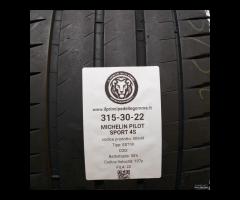 2 GOMME 315 30 22 MICHELIN A50649