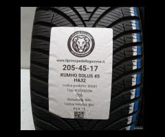 2 GOMME 205 45 17 KUMHO A50689