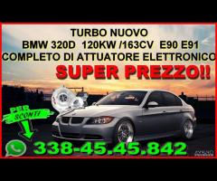 Turbo nuovo turbina bmw 320d 163cv e90 e91 120kw