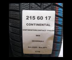 4 GOMME 215 60 17 CONTINENTAL A1779