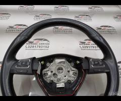 VOLANTE MULTIFUNZIONE STERZO IN PELLE VOLKSWAGEN P - 6