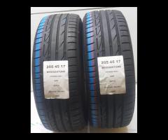 2 GOMME 205 45 17 BRIDGESTONE A1852